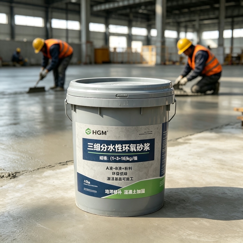 汝南三组份水性环氧砂浆